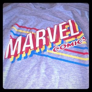 Marvel Comics Cropped Long Sleeve